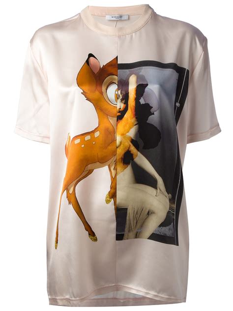 givenchy bambi t shirt|givenchy bambi sweatshirt.